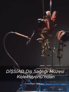 “Diş Malzemeleri’ne Kinetik Bir Bakış” Karşı Sanat Galeri’de!